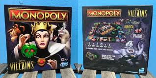 Go, (in) jail/just visiting, free parking, and go to jail. Disney Villains Monopoly Edition Mickeyblog Com