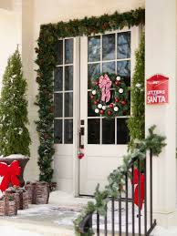 Need Some Outdoor Christmas Decoration Ideas Lowe S Has You Covered We Ll Help You Deck Diy Christmas Garland Outdoor Christmas Decorations Christmas Garland