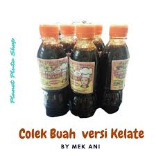 Resepi colek buah kelate yang sedap gula melaka gula pasir garam cuka kicap belacan udang baring cili padi memang sedap colek ni. Colek Buah Versi Kelate Ready Stok Shopee Malaysia