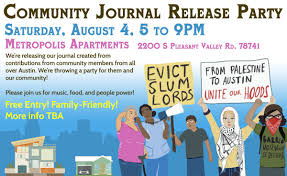 Defend Our Hoodz Austin On Twitter We Re Releasing Our Anti Gentrification Journal Created From Community Member Contributions And Throwing A Party For Them And Austin Saturday August 4 5 To 9pm At