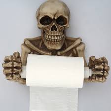 Hanging hardware and instructions included. Novelty 3d Resin Skull Roll Paper Holder Rack Skeleton Wall Mounted Toilet Paper Holder Storage Box Organizer Home Decoration Facebook