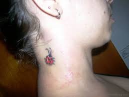 View more tattoos designs, tattoo pictures. 16 Attractive Ladybug Tattoos Behind Ears
