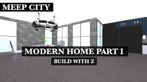 The larger your house becomes, and you can populate it with more and more aesthetic additions like furniture, new floors, etc. Meep City Build With Z Modern Hearts And Helium Home Part 1 Meep City Modern Small House Design Small House Design Modern House