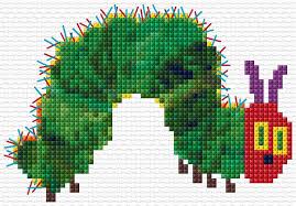 Very Hungry Caterpillar Cross Stitch Pattern Pdf By