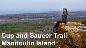 Cup and saucer trail is a 5.0 kilometer moderately trafficked loop trail located near northeastern manitoulin and the islands, ontario, canada that features beautiful wild flowers and is rated as moderate. Cup And Saucer Trail Manitoulin Island Getaway Part 2 Youtube