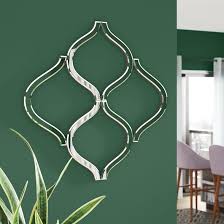 Shabby distressed duck egg blue and off white finish. Latitude Run Pilning Lattice Wall Mirror Reviews Wayfair