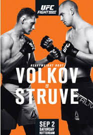 Overeem, five others facing 6 months. Ufc Fight Night Volkov Vs Struve Wikipedia