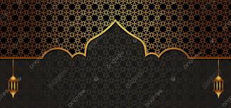 Islamic Background Eid Al Adha Gold Lantern Pattern Islamic Background Hajj Background Image For Free Download