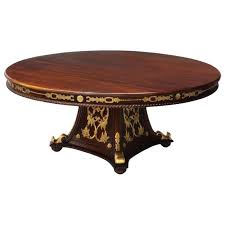 French Empire Style Mahogany Round Dining Table Round Dining Table Dining Table Round Dining