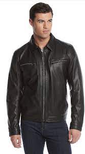 Nwot Michael Kors Men S Faux Leather Black Knight Jacket Size Large Michael Kors Men Jackets Michael Kors