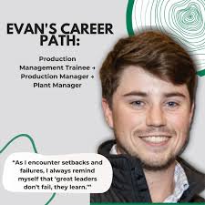Determination, a desire to win, and flexibility are just a few of the  qualities that have helped Plant Manager Evan Greer advance and become the  leader he is today.