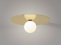 Plate And Sphere Modern Ceiling Light Ceiling Lights Modern Hanging Lights