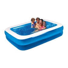 Paddling pool (plural paddling pools). Blue Rectangular Family Paddling Pool 2 0m