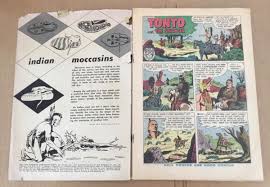 Lone Rangers Companion Tonto 18 comic book 1951 series Dell 1955 Golden  Age | eBay