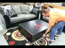 Giant air jordan shoe box coffee table nike sneakerfiles modern notoriety daily sneaker news and release dates cool tables love this shoebox inspired for a man cave themed bar mitzvah lounge fabulous creativity fro decor hip hop birthday party has custom size m 10 14 pairs cabinet you artist gyu han lee turns boxes into furniture hypebae drill… read more » Latest Air Jordan Shoes Nike Trainer Box