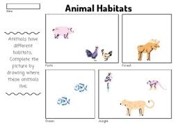 This fun set of 5 habitat desert coloring pages is the perfect for your science habitat units. Habitat Coloring Worksheets Teaching Resources Tpt