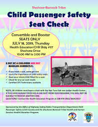 Thhs Child Car Seat Giveaway Shoshone Bannock Tribes