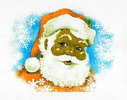 Other traditional african american foods and dishes include barbecued meat, sweet cornbread, fried chicken, and of course, desserts. 2 Round African American Santa Traditional Christmas Edible Cake Cupcake Party Topper D22536 Amazon Com Grocery Gourmet Food