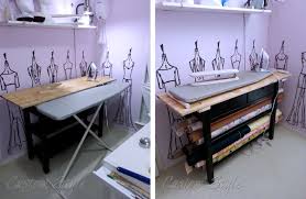 I've been following online posts regarding sewing room organization for a while. Ikea Hack Custom Style