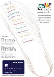 Size Chart Bumpers Comfort