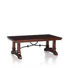 A coffee table, also called a cocktail table, is a style of long, low table which is designed to be placed in front of (or next to) a sofa or upholstered chairs to support beverages (hence the name), magazines, books (especially large, illustrated coffee table books), decorative objects, and other small items to be used while sitting, such as beverage coasters. Cordoba Coffee Table English Oak Trilogy Furniture