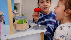 444 Pretend Sisters Stock Video Footage