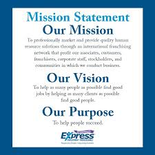 Our Mission Statement Staffing Company Mission Statement Job
