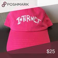 Sold Uo Nwt Internet Hat Hot Pink Hat Urban Outfitters Accessories Clothes Design