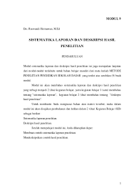 We did not find results for: Sistematika Laporan Dan Deskripsi Hasil Penelitian