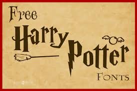 It all ends here this typeface, titled harry potter 7 , is inspired by the lettering on the infamous poster showing hogwarts castle on fire in the midst of a battle between good and evil. Free Harry Potter Fonts That Geekish Family