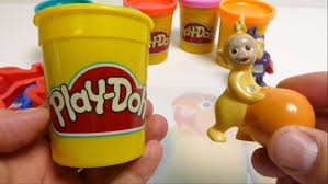 Teletubbies Have Fun With Play Doh Clay Learning Youtube Video
