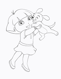 Easy and free to print dora coloring pages for children. 51 Dora Explore Coloring Pages Ideas Coloring Pages Dora Coloring Dora