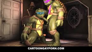 Teenage mutant ninja turtles gay sex cartoon porn HD