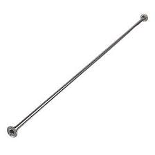 Brackets are sold as a pair. Croydex Straight Premier Shower Curtain Rail Stainless Steel Chrome 2000mm Curtain Rails Stainless Steel Rod Cool Shower Curtains
