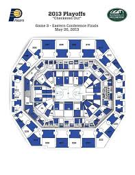 Bankers Life Fieldhouse Seating Chart With Seat Numbers Best