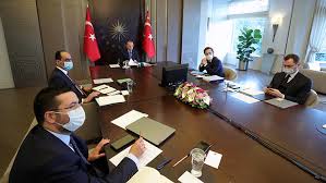 Başkan recep tayyip erdoğan liderliğinde toplanan kabine toplantısında çıkacak kararlar merak ediliyor. Son Dakika Kabine Toplantisi Basladi Haberler