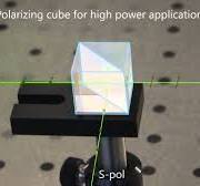 Polarizing Cubes for High Power Application