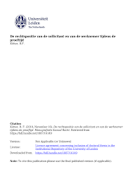 Scholarlypublications Universiteitleiden Nl
