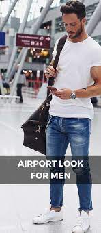 7 Coolest Airport Looks For Guys Airport Outfit Ideas For Men Mens Summer Outfits Mens Casual Outfits Mens Outfits