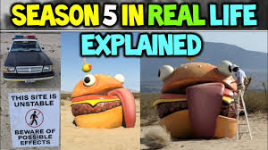 The durr burger disappeared from fortnite, only. Fortnite Season 5 In Real Life Tomato Head Spotted Durrr Burger Explained Season 5 Storyline Youtube