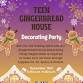 Teen Gingerbread House Decorating Party (Gr. 7-12 event image