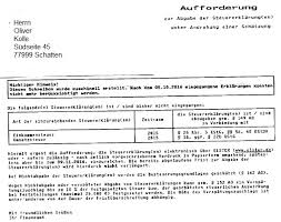 Unfreundliches Schreiben Vom Finanzamt Steuern Recht Und Unternehmensgrundung Wertpapier Forum