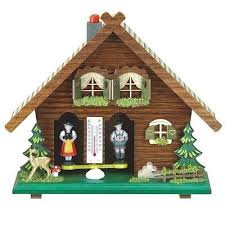 Traditional Wood Weather House Chalet Quality New Types Of Houses Black Forest Holiday Memories
