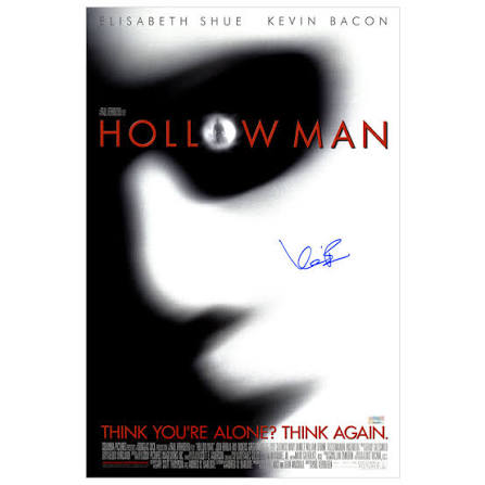 Kevin Bacon Autographed 2000 Hollow Man 16x24 Movie Poster