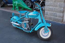 Image result for Light Blue 1952 Motorcycle
