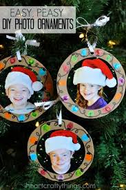 Easy Diy Christmas Photo Ornaments Photo Christmas Ornaments Diy Christmas Photo Christmas Crafts Diy