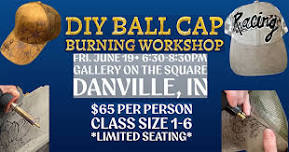 DIY Baseball Cap Hat Burning Workshop with Ella Cordial
