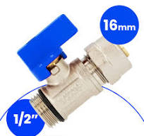 PEX-Kugelhahn 16 x 1/2 Zoll Blau Langlebiges Messing Zentrale  Fußbodenheizungsverteiler Packungsmutter Dichtigkeit Hitzebeständigkeit :  Amazon.de: ...