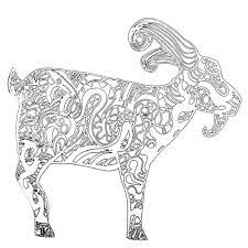 Use the download button to find out the full image of goat coloring pages for adults, and download it to your computer. Pin On Auszuprobieren