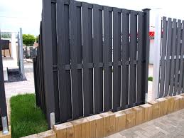Wpc Sichtschutzzaun Kopenhagen Hohlkammerprofil 180x180 Cm Anthrazit Sichtschutzzaun Moderner Zaun Zaun